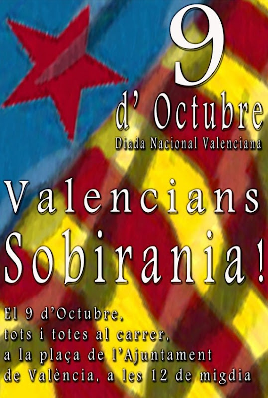 aficha Diada Nacional de València