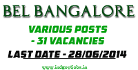 BEL-Bangalore-Jobs-2014