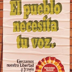 Cartel institucional para el Referundum sobre la Reforma política de 1976