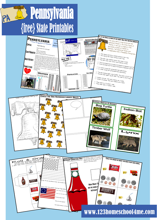 Pennsylvania worksheet Pennsylvania worksheet