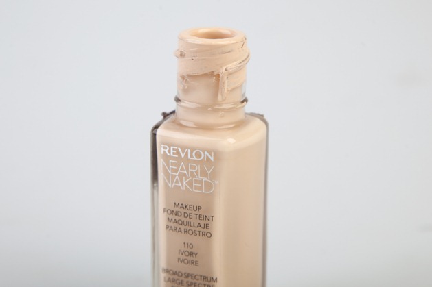 revlon nearly naked foundation review ivory swatches pale skin
