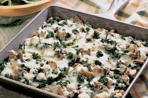 Beef and Spinach Skillet