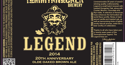 Details about   Beer Bar Brewery Coaster ~ TOMMYKNOCKER Brewing 20th Anniversary Legend Ale 2014 