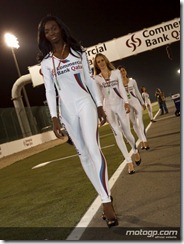 Paddock Girls Commercialbank Grand Prix of Qatar  08 April  2012 Losail Circuit  Qatar (11)