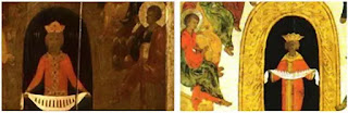Tranh Icon Chúa Thánh Thần hiện xuống Tranh Icon Chúa Thánh Thần hiện xuống