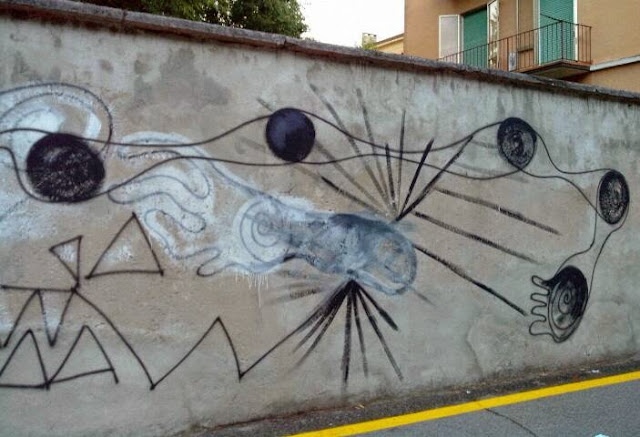 Verona, Italien Street Art