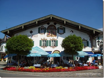 Oberamergau. Posada alpina de 1612 - P9060302