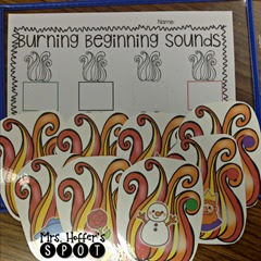 And we are still working on beginning sounds. This is actually a center I will be using in small group