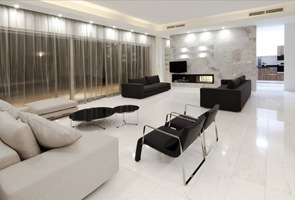 decoracion-minimalista-blanco-negro decoracion-minimalista-blanco-negro