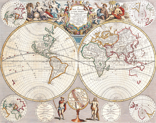 mapas de la antiguedad
