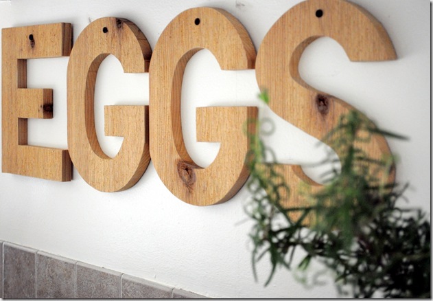 eggs sign