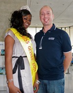 Encontro imediato de terceiro grau com a Miss Guiné 2011. 