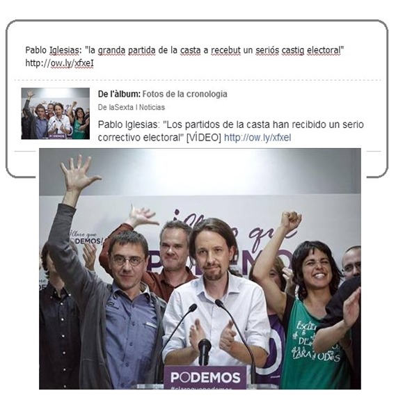 FN eleccions europèas 2014 LaSexta Podemos