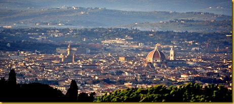 Firenze Vista da fiesole - Di Giorno