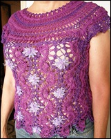 violet fork crochet