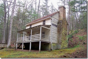 Lee Cabin at the Lost River State Park in Hardy Co. WV