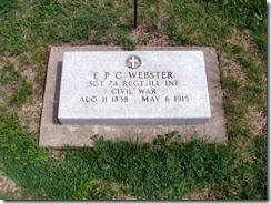 Ebenezer Perry Carlisle Webster Tombstone from Findagrave