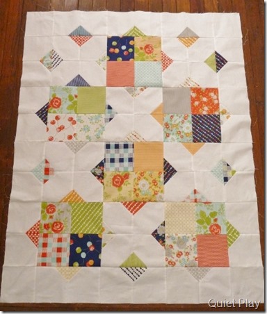 Briar Rose pattern in Happy Go Lucky