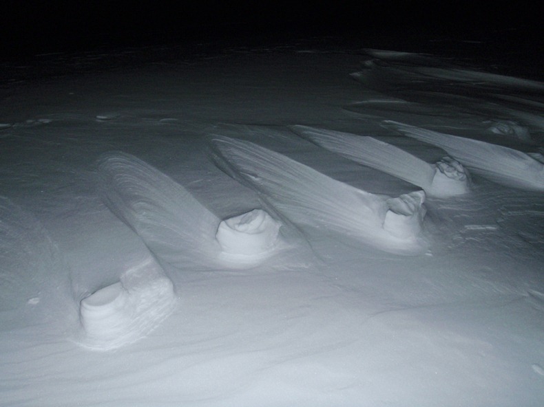 Raised Footprints and Wind Erosion - B