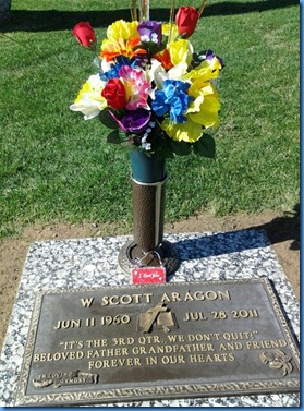 Scott's grave