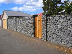 pagar rumah minimalis batu alam