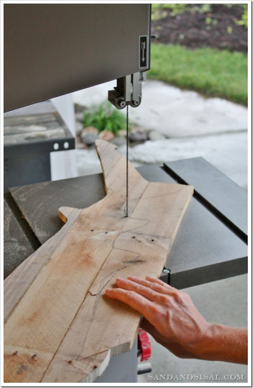 Using a band saw 