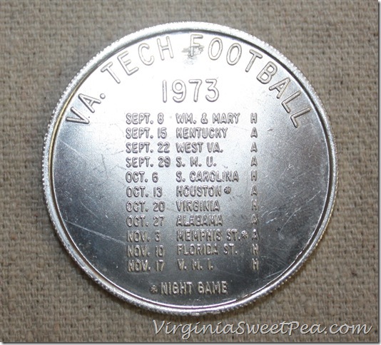 1973 Virginia Tech Football Schedule