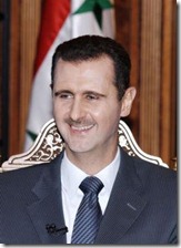 Bashar al-Assad protests