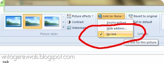 How To Make An Image Unclickable In Windows Live Writer