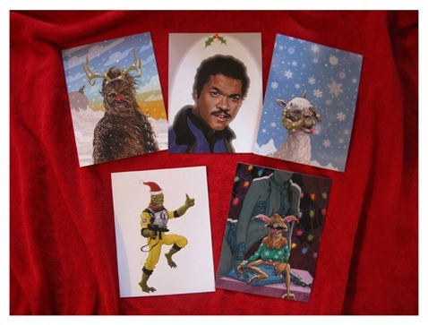 Star-Wars-Christams Cards- by-PJ-McQuade