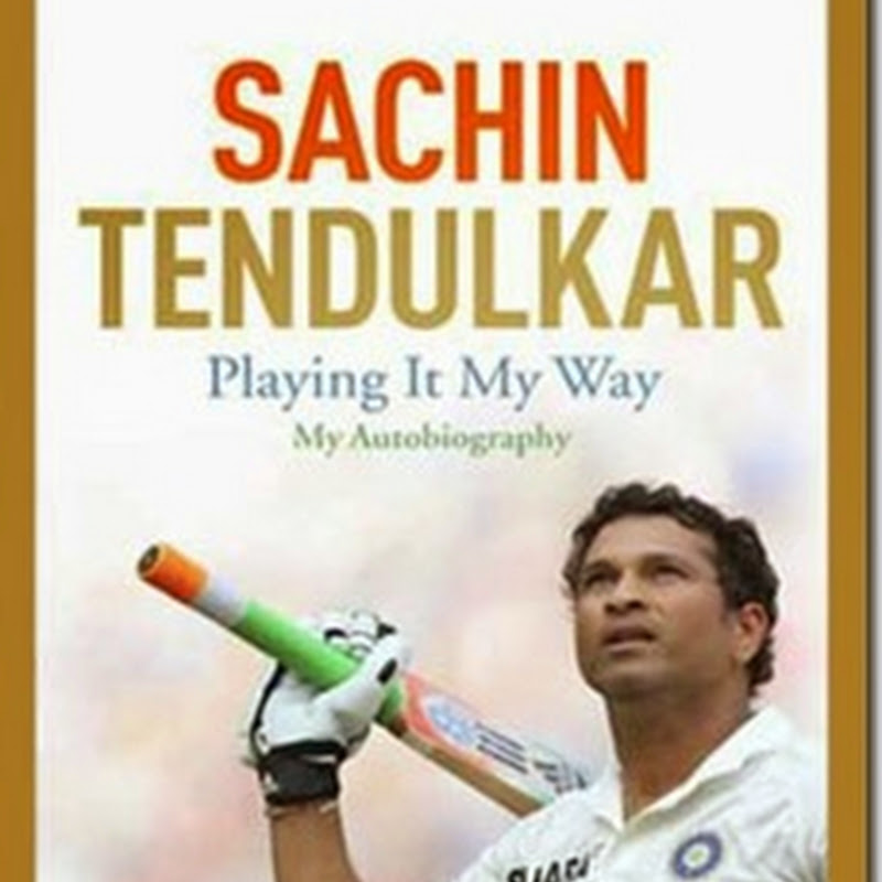 Playing It My Way my autobiography by Sachin Tendulkar in English PDF
