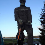 a giant at the zaanse schans in zaandam in Zaandam, Netherlands 