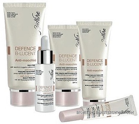 BioNike B-Lucent defence skin care day peel, intensive treatment skin evening concentrate, hydration protection skin-evening face cream SPF15, roll on focus skin evening hand cream  fade dark spots AHA PHA  SPA-ION Singapore 