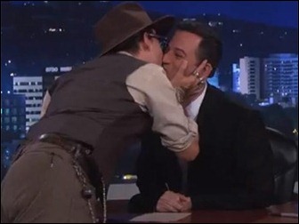 johnny Depp and Jimmy Kimmel