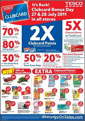 tesco-clubcard-day-2011-EverydayOnSales-Warehouse-Sale-Promotion-Deal-Discount