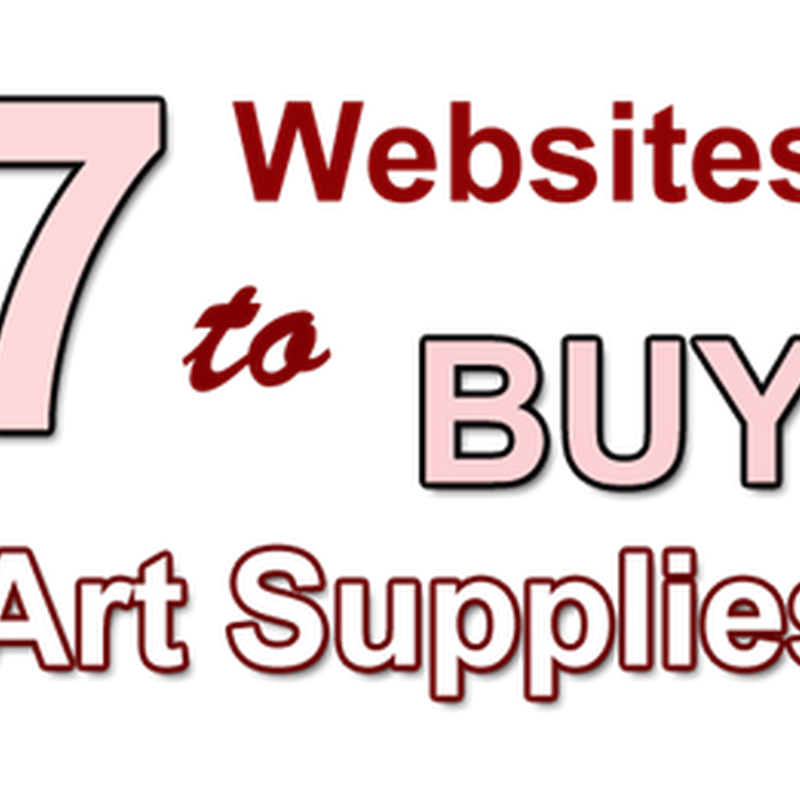 7 Online Retailers to Buy Art Supplies
