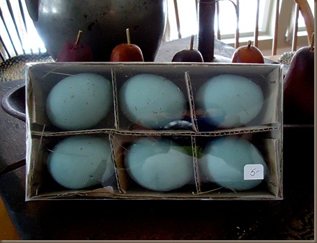 Blue eggs