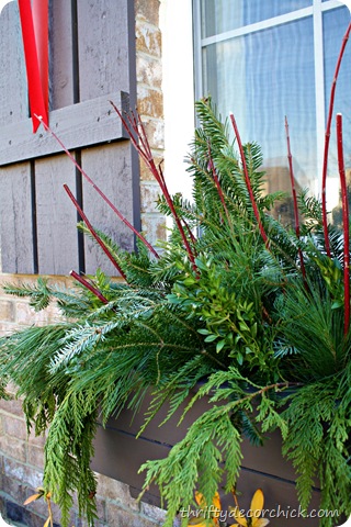 holiday window boxes
