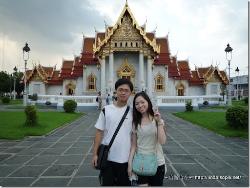 泰國曼谷-大理石寺合照