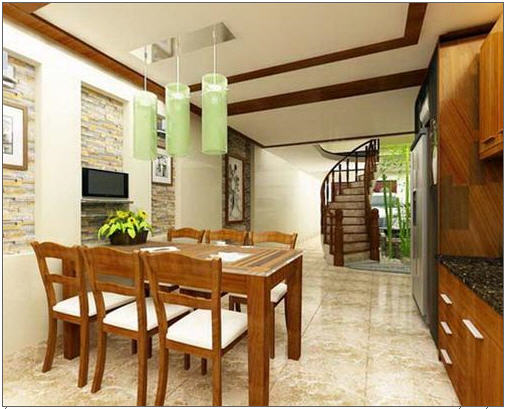 Trần thạch cao phòng ăn Trần thạch cao phòng ăn