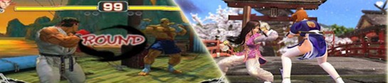 Banner DOA Vs Street Fighter