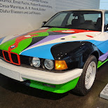 1990 bmw art car in Munich, Germany 