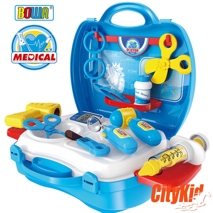 Bộ đồ chơi bác sĩ khám bệnh cho bé BOWA 8355