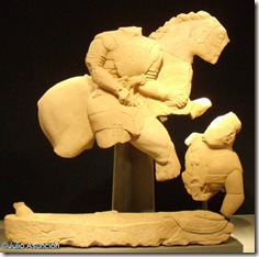 Lucha de guerreros - Museo de Jaén