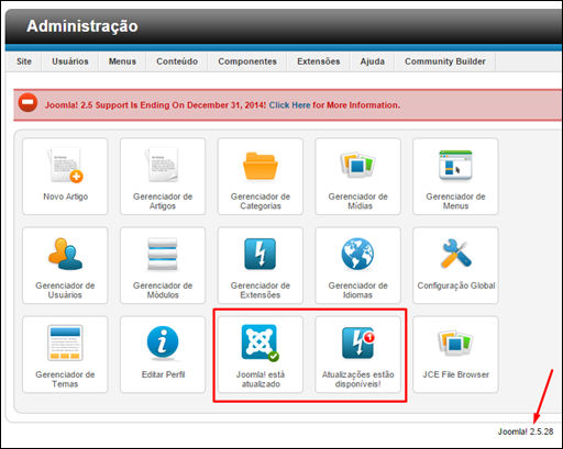Como recuperar o backup do seu site no Joomla 2.5 - Visual Dicas