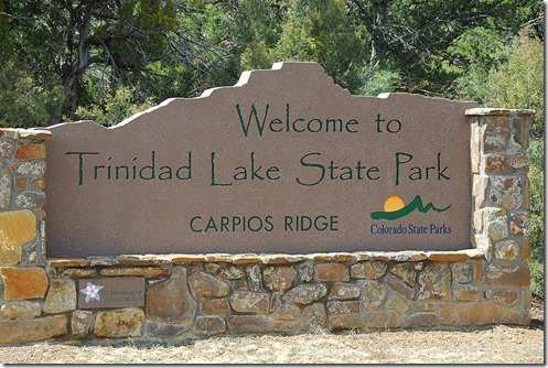 Trinidad Lake Sign