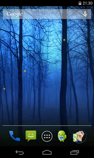 【免費個人化App】Fireflies Live Wallpaper-APP點子