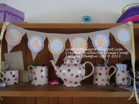 easter bunting pennants die Check it out at craftylittlemoos.blogspot.com Created by Charlie-Louise Camp Images Stampin' Up! © 2013 24-03-2013 09-13-25