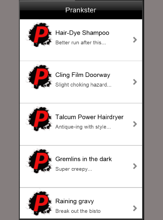 Prankster Screen 1