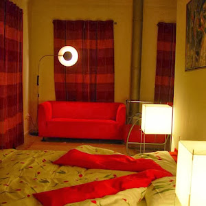 gastenkamer in B&B modus. Een zithoek als heenkomen bij regen op Madeira